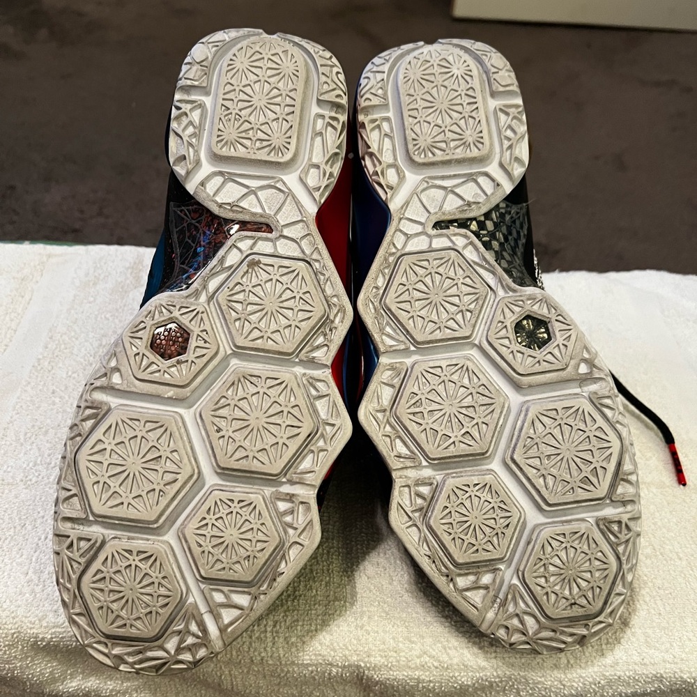 Nike LeBron 12 What The LeBron.  Size 12. Preowned - Picture 5 of 6